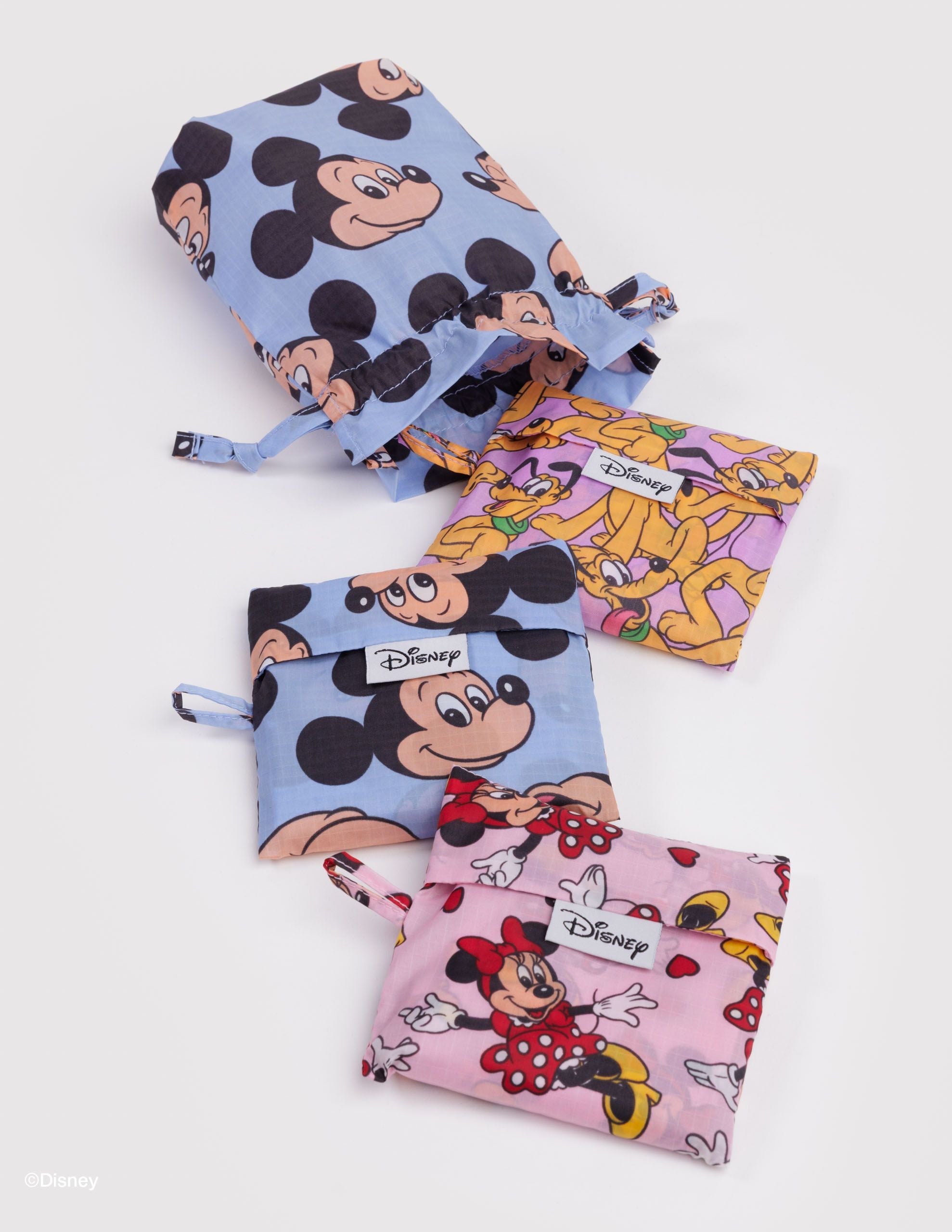 Standard Baggu Set of 3 - Mickey, Minnie, & Pluto