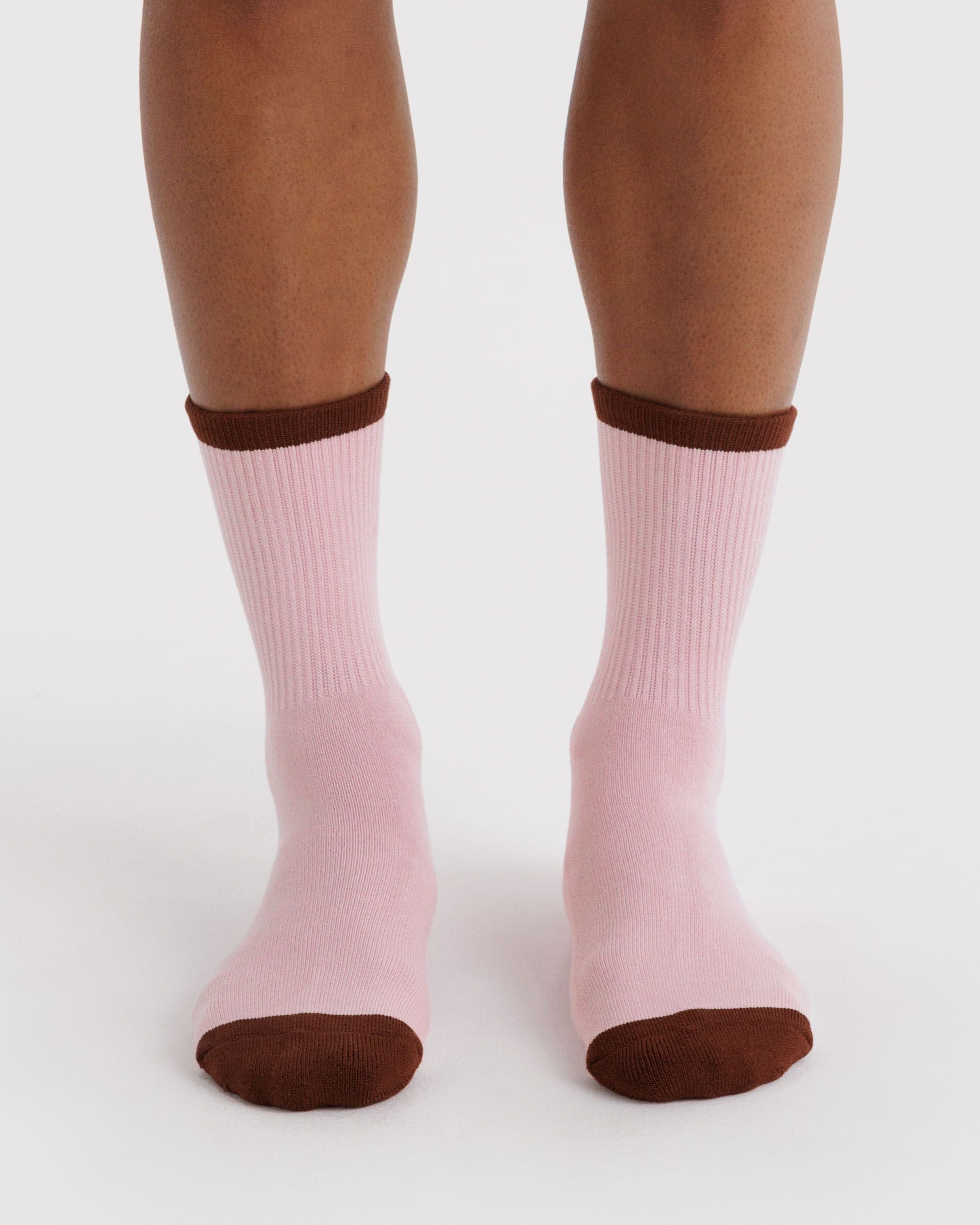 Ribbed Sock - Blush Mix