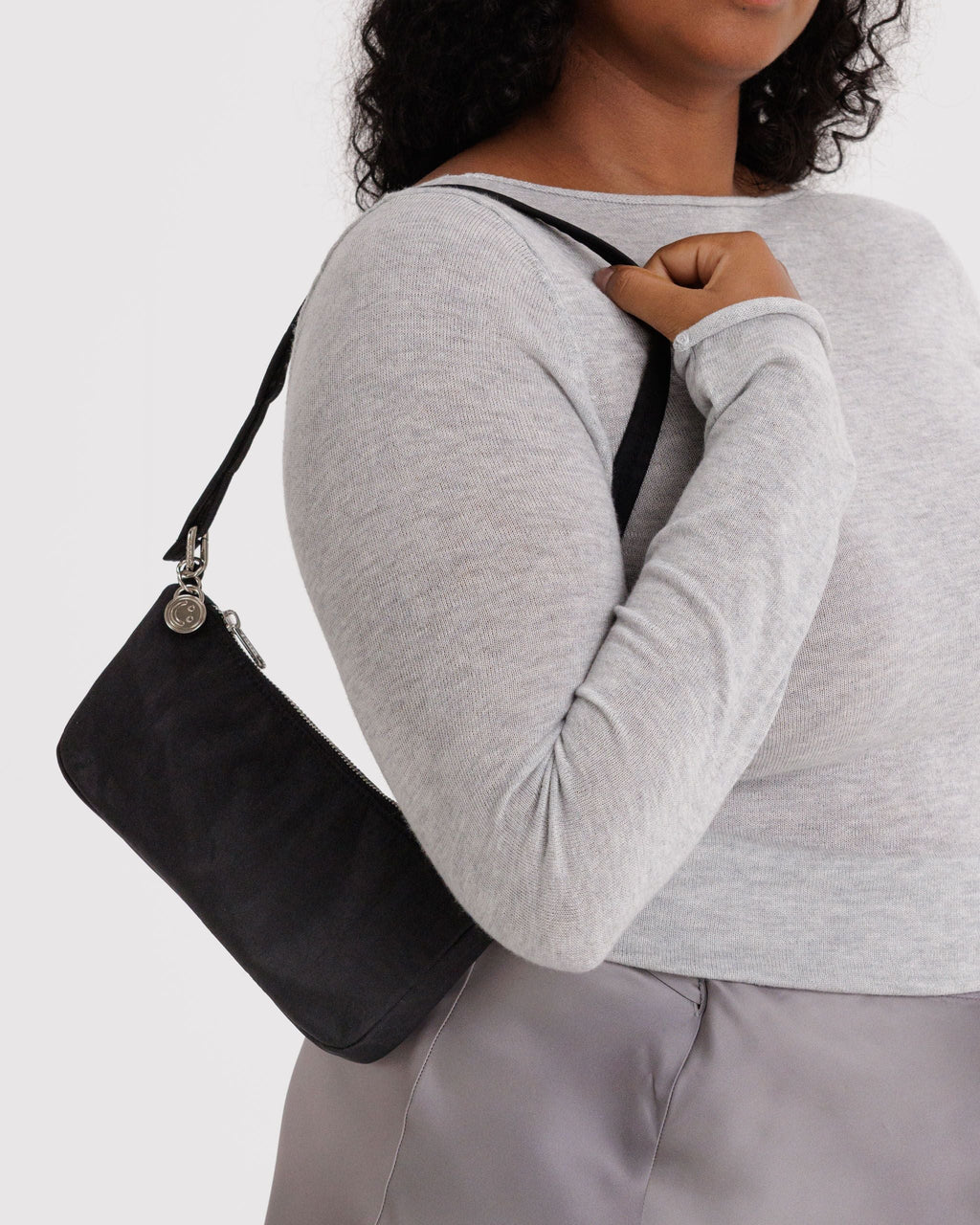 Nylon Pochette - Black